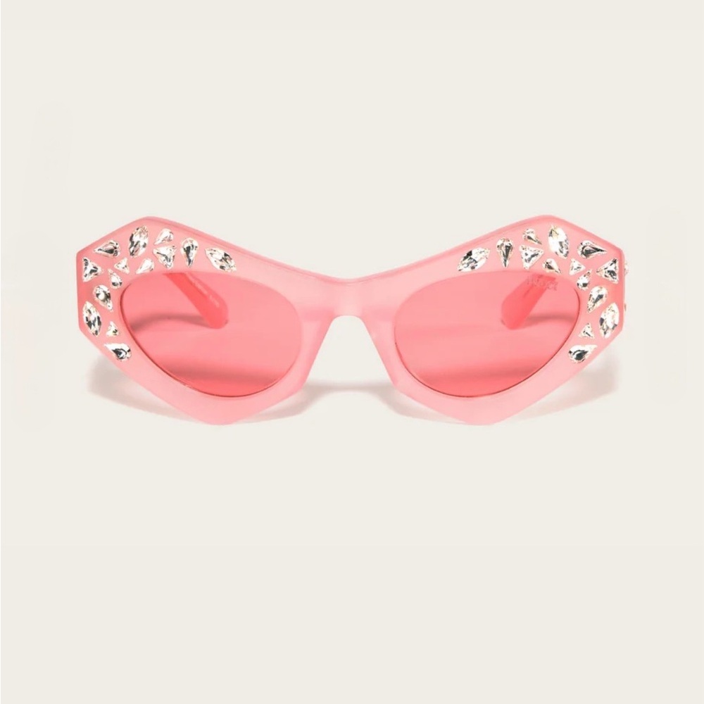 PUCCI CAT-EYE SUNGLASSES WITH RHINESTONES